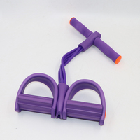 Dispositivo di tensione elastica Sit-up Assist cinturino di resistenza Fitness femminile pedale elastico Sit Up Pull Rope con attrezzatura Yoga Home