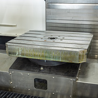 HMC100 Centre d'usinage horizontal CNC Double palette 5 axes Nouveau centre d'usinage CNC en métal