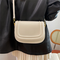Sac à bandoulière en cuir PU vintage de créateur, avec rabat et sangle réglable, pour femme, idéal pour les loisirs, les vacances et le shopping