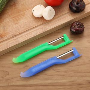 Éplucheurs de fruits et légumes, ensemble de 3 pièces, colorés, outils de cuisine faciles à nettoyer - Product Image 4