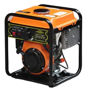 Casa 230V 1KW Recoil Iniciar Inversor Gasolina Portátil Gerador Mini Gasolina Energia Energia