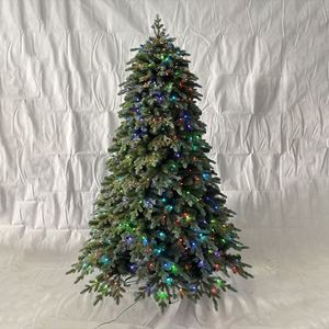 Factory High Quality Outdoor 7ft Pre Lit Artificial <b>Christmas</b> <b>Tree</b> <b>Lights</b> Pine Needle PVC <b>Christmas</b> <b>Tree</b> PE with <b>Led</b> <b>Light</b> - Product Image 3