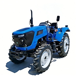 Tracteur agricole chinois tout-terrain 4x4 pour zones humides, transmission par engrenages, homologué CE, 4 roues motrices, 50 CV - Product Image 4