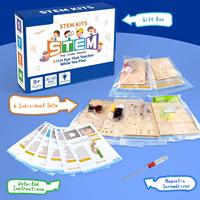 2026 Mainan Edukasi Puzzle Buatan Tangan Alat Bantu Mengajar Blok Model Bangunan Mainan STEM Edukatif