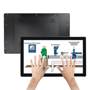 18.5 inch Android 8.1 Quad <span class=keywords><strong>core</strong></span> 2 + 16 gam SSD <span class=keywords><strong>IPS</strong></span> máy tính công nghiệp với cảm ứng điện dung màn hình 300 nits - Product Image 1