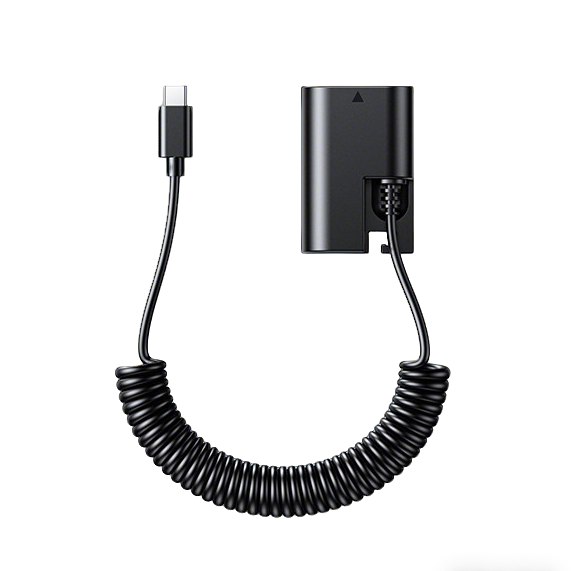 UGREEN LP-E6NH Dummy Battery with External Power Supply for Live Streaming (Type-C & AC Input)