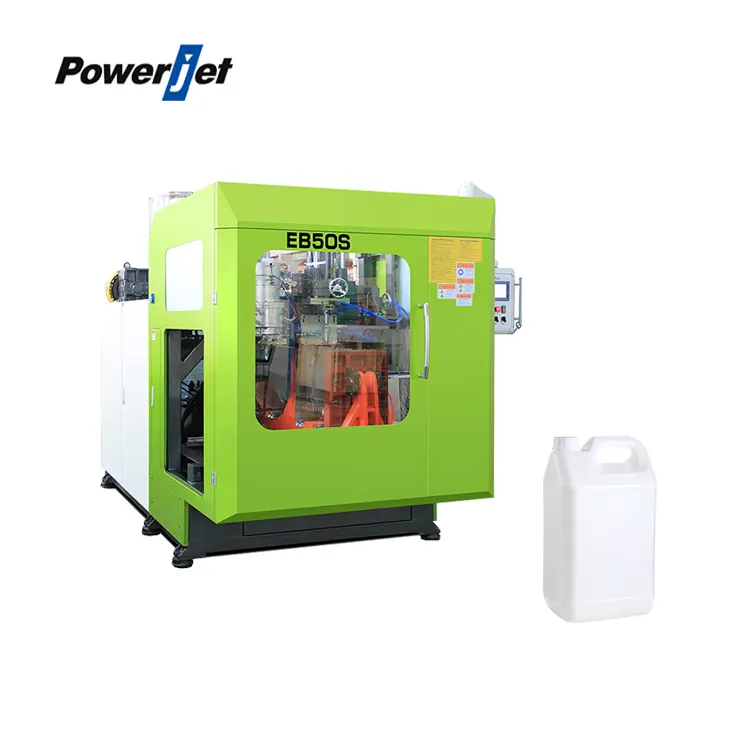 Powerjet EB50S Extrusie Blow Moulding Machine Voor Pe/Pp Fles