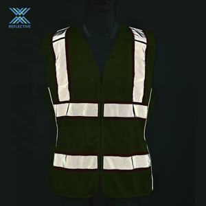 एलएक्स कक्षा 2 सुरक्षा बनियान में जेबों के साथ सर्वेक्षकों और इंजीनियरों के लिए नया डिजाइन पीले परावर्तक वॉस्टकोट - Product Image 4