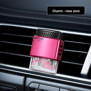 Diffuseur de parfum essentiel pour voiture, diffuseur d'air pour grille d'aération, clip vide pour hommes, parfums de coiffure avec logo - Product Image 5