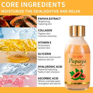 Suero Blanqueador e Iluminador Profesional para el Cuidado Facial y Corporal, Extracto de Papaya, Cuidado Profesional de la Piel - Product Image 6