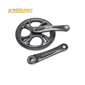 Prowheel V8 – Pédalier en aluminium pour vélo électrique, roue de chaîne <span class=keywords><strong>OUX</strong></span> V8 20 pouces, protège-chaîne pour vélo électrique <span class=keywords><strong>OUX</strong></span> - Product Image 4