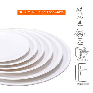 Vajilla Redonda Irrompible al por Mayor, Vajilla Blanca de <span class=keywords><strong>Melamina</strong></span>, Platos para Bistec, Assiettes & Plats, Plato de <span class=keywords><strong>Melamina</strong></span> - Product Image 3
