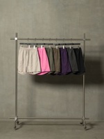 Shorts de sport en coton personnalisables avec logo – Shorts décontractés unis à taille mi-haute, élastiques, imperméables, séchage rapide, respirants, pour la plage et l'entraînement pour hommes