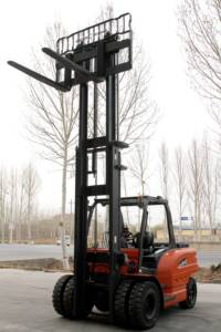 מלגזה חשמלי מלגזה לשימוש פנימי 3t כדי 10ton קיבולת עם סוללת חומצה עופרת ארבעה גלגל עבור 4t 5t 6t 7t 8t - Product Image 4