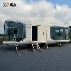 Casa di Lusso Prefabbricata 2026, Capsula Spaziale, Hotel Container Integrato, Kit Abitativi Mobili Tutto Incluso - Product Image 1