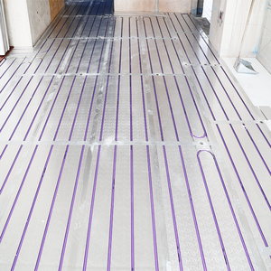 Panneau de chauffage par le sol moderne et écologique 1200x600mm, épaisseur 30MM, <span class=keywords><strong>isolation</strong></span> en mousse XPS gaufrée avec feuille d'aluminium pour appartement - Product Image 5