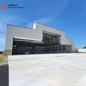 Nouveau préfabriqué <span class=keywords><strong>prix</strong></span> d'usine <span class=keywords><strong>Hangar</strong></span> d'avion en acier <span class=keywords><strong>Hangar</strong></span> bâtiment en acier à vendre - Product Image 2