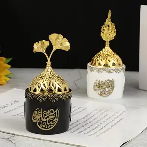 Wholesale Bukhoor Incense Buner Resin Middle East Arabic Incense Bukhoor Burner Custom Logo