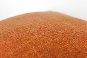 Housse de <span class=keywords><strong>coussin</strong></span> décorative en lin rustique <span class=keywords><strong>Orange</strong></span> brûlé, <span class=keywords><strong>coussin</strong></span> de texture en lin 100% Polyester pour <span class=keywords><strong>canapé</strong></span> <span class=keywords><strong>canapé</strong></span> de ferme - Product Image 3