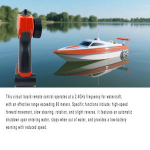 Carte mère de <span class=keywords><strong>bateau</strong></span> télécommandé 2,4 GHz à base d'<span class=keywords><strong>eau</strong></span>, accessoires électroniques, carte principale de <span class=keywords><strong>jouet</strong></span>, télécommande - Product Image 3