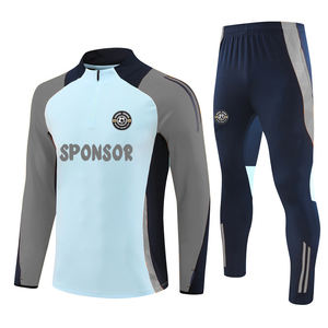 Tuta da Calcio Uomo e Bambino Autunno Inverno 2024 2025 per Allenamento a Maniche Lunghe in Poliestere - Product Image 5