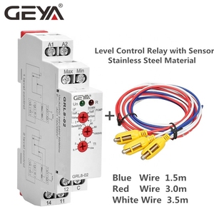 GRL8-02 mực nước điều khiển chuyển đổi mà không có mực nước cảm biến 10A kiểm soát mức Độ <span class=keywords><strong>Relay</strong></span> AC/DC24-240V - Product Image 4
