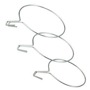 Zinc-plated balcony flower <b>pot</b> <b>stand</b>, 22 cm - Product Image 1
