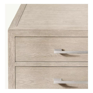 Meubles RHMAKER de style français contemporain, table de chevet moderne de luxe de style français, table de chevet fermée avec tiroir pour chambre à coucher - Product Image 2