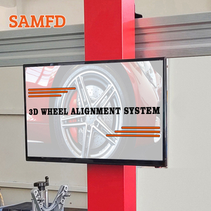 Máquina <span class=keywords><strong>de</strong></span> Alineación <span class=keywords><strong>de</strong></span> Ruedas 3D SAMFD 2024, Alineador <span class=keywords><strong>de</strong></span> Cuatro Ruedas Inalámbrico y Sin Contacto, Totalmente Automático, Equipo Automotriz - Product Image 2