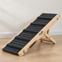 Escalier en bois pour chien, rampe d'accès pour lit et canapé, marches d'intérieur pour chiens de petite, moyenne et grande taille, vente en gros, personnalisable