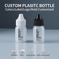 Flacons compte-gouttes en plastique LDPE de 15 ml, 30 ml, 60 ml, 120 ml, flacons compte-gouttes liquides compressibles