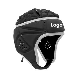 Mềm vỏ cờ bóng đá Mũ bảo hiểm 7v7 bóng bầu dục Mũ bảo hiểm Scrum cap bóng đá độn mũ có thể điều chỉnh đầu bảo vệ cho thanh thiếu niên Kid người lớn - Product Image 1