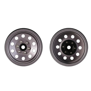 4 cái kim loại beadlock 1.9in bánh xe vành bánh xe trung tâm 10 lỗ tròn cho 1/10 RC Crawler xe Traxxas trx4 <span class=keywords><strong>D90</strong></span> trục SCX10 90046 RC bộ phận - Product Image 4