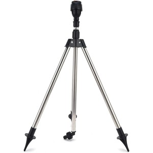 Nouveau Arroseur Rotatif Automatique DaringFish pour Jardin et Ferme, Support d'<span class=keywords><strong>Irrigation</strong></span> sur Trépied en Acier Inoxydable, Jet d'Eau à 360 Degrés pour Pelouse - Product Image 5