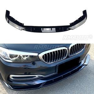 Para BMW Serie 5 G30 525i 530i 2017 2018 2019 2020: Labio de parachoques delantero, alerón, difusor, divisores, kit de carrocería, faldones, cubierta protectora y embellecedor. - Product Image 1