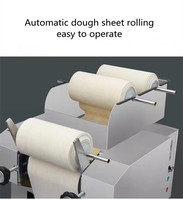 Machine à pâtes professionnelle commerciale/laminoir à pâte électrique en acier inoxydable nouilles faisant la machine fabricant de pâtes