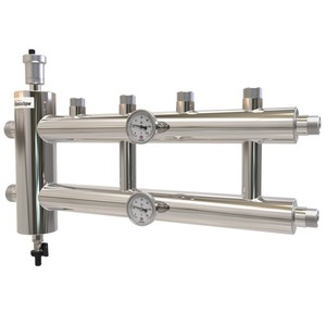 Penggunaan sistem pemanas Boiler pemisah baja tahan karat pemanas air hidrolik dengan manifold - Product Image 2