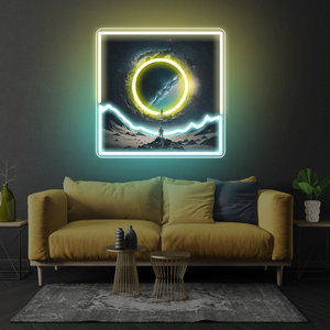 Letrero de Neón Personalizado, Luces Decorativas LED Acrílicas para Dormitorio, Arte Mural con Forma de Corazón de 5m, Diseño Gratuito con Decoraciones de Pared de Neón LED Acrílicas - Product Image 3
