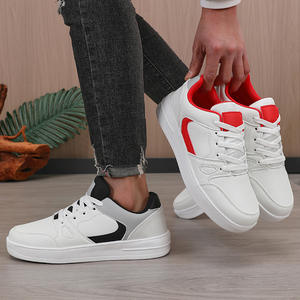 Chaussures pour hommes 2025 Nouvelle collection Printemps & Été – Baskets décontractées polyvalentes en maille pour adolescents – Baskets blanches à semelle souple - Product Image 3