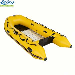 Надувная лодка Hisea (3 м, на 5 человек) с тентом, прямые поставки из Вэйхая, Китай, горячая распродажа - Product Image 1