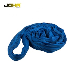 Sf 6:1 7:1 8:1オレンジ色100% ポリエステルwll10tポリエステルラウンドスリング - Product Image 2