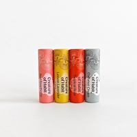 Brillant à lèvres biodégradable Tubes en papier kraft Baume à lèvres Boîte cylindrique recyclée Étiquetage personnalisé Emballage en papier de baume pour le visage Push up