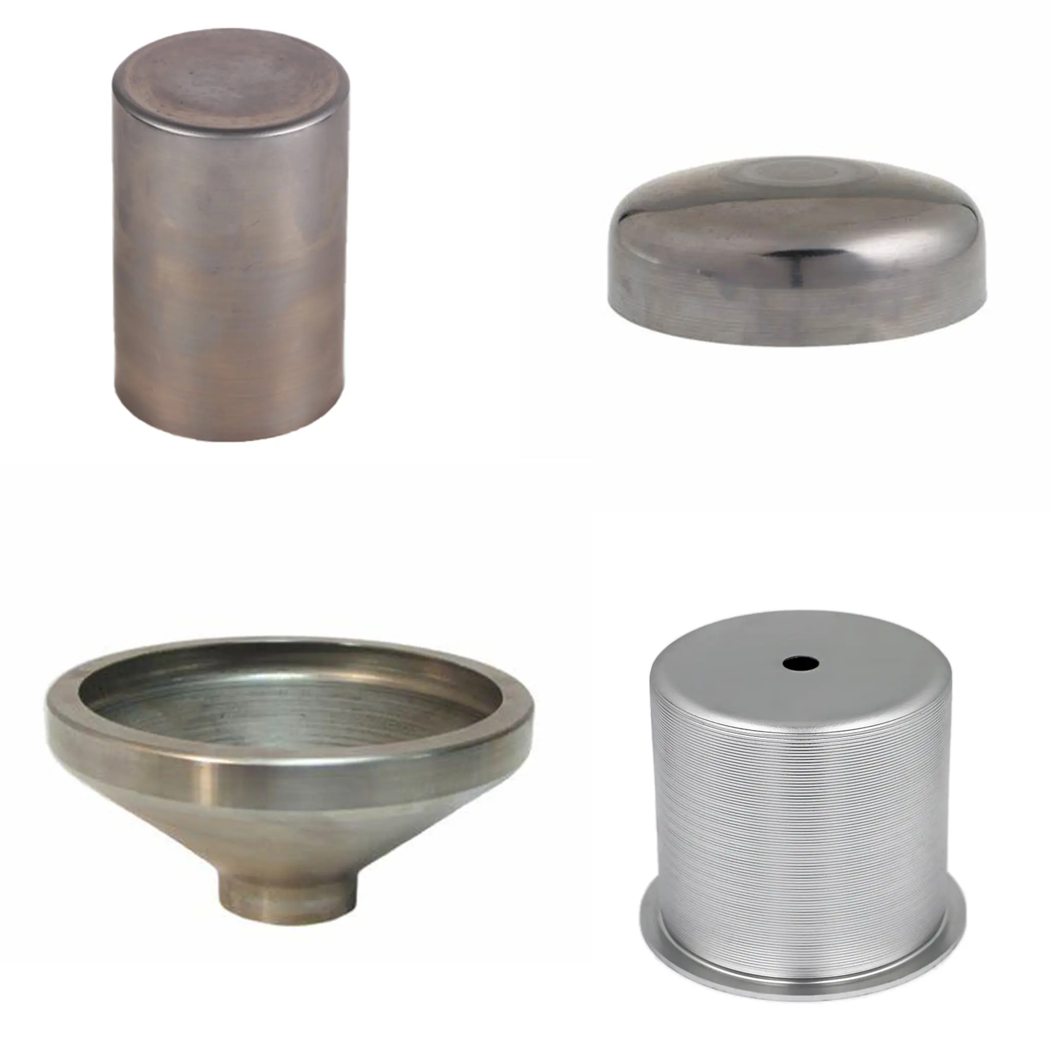 Cône de haute qualité OEM personnalisé en acier inoxydable et en aluminium pièces d'emboutissage profond fournisseurs d'outils de fabrication de tôle