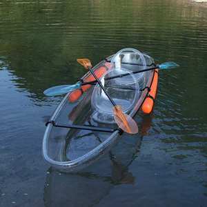 Pagaie de kayak gonflable transparente en polycarbonate, bateau flottant, livraison gratuite, 420 - Product Image 1
