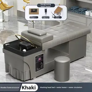 Nuevo Lavacabezas <span class=keywords><strong>de</strong></span> Cuero Sintético para Salón <span class=keywords><strong>de</strong></span> Belleza y Barbería, Terapia <span class=keywords><strong>de</strong></span> Masaje Tailandés con Circulación <span class=keywords><strong>de</strong></span> Agua y <span class=keywords><strong>Limpieza</strong></span> <span class=keywords><strong>de</strong></span> Oídos - Product Image 5