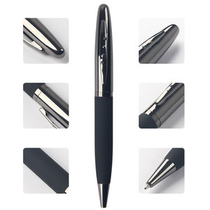 Stylo à bille promotionnel en métal couleur canon de fusil avec logo personnalisé pour cadeau - Product Image 4