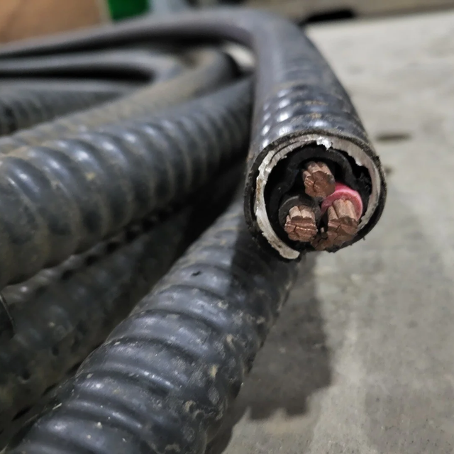 0.6/1KV 3*4 3*3 3*2 4x8 4x6 TECK 90 Type CU/XLPE/PVC Interlocked Armoured Power Cables