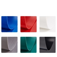 Bâche de camion en tissu brocart épais enduit de PVC, 100 % acrylique, rouge, résistante à l'abrasion et imperméable, pour abri d'ombrage