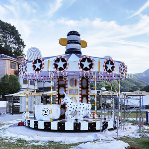 Parc d'attraction pour enfants, 16 places, carrousel, thème féerique - Product Image 6
