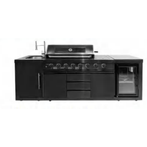 Barbecue extérieur moderne en acier inoxydable écologique, îlot <span class=keywords><strong>de</strong></span> <span class=keywords><strong>cuisine</strong></span> modulaire pour appartement et villa - Product Image 4